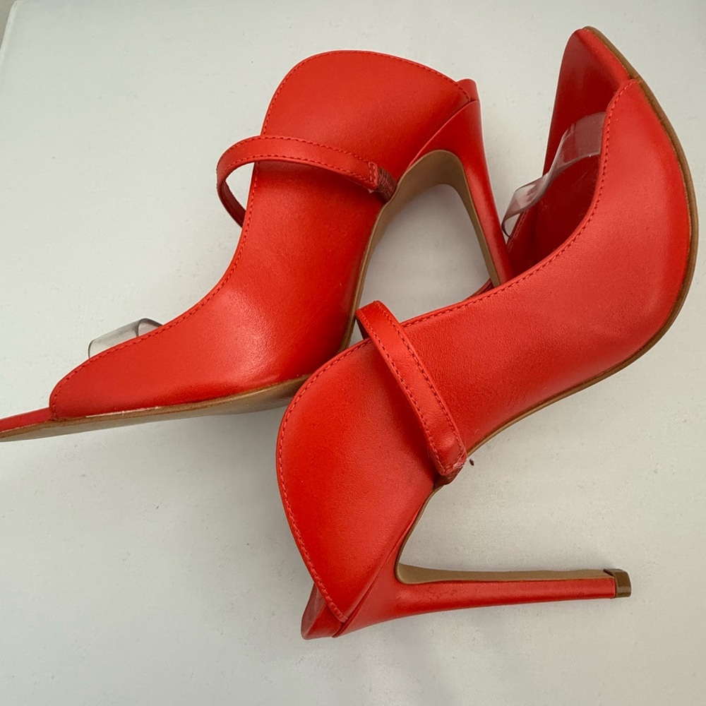 Elegant Red Stiletto Heels